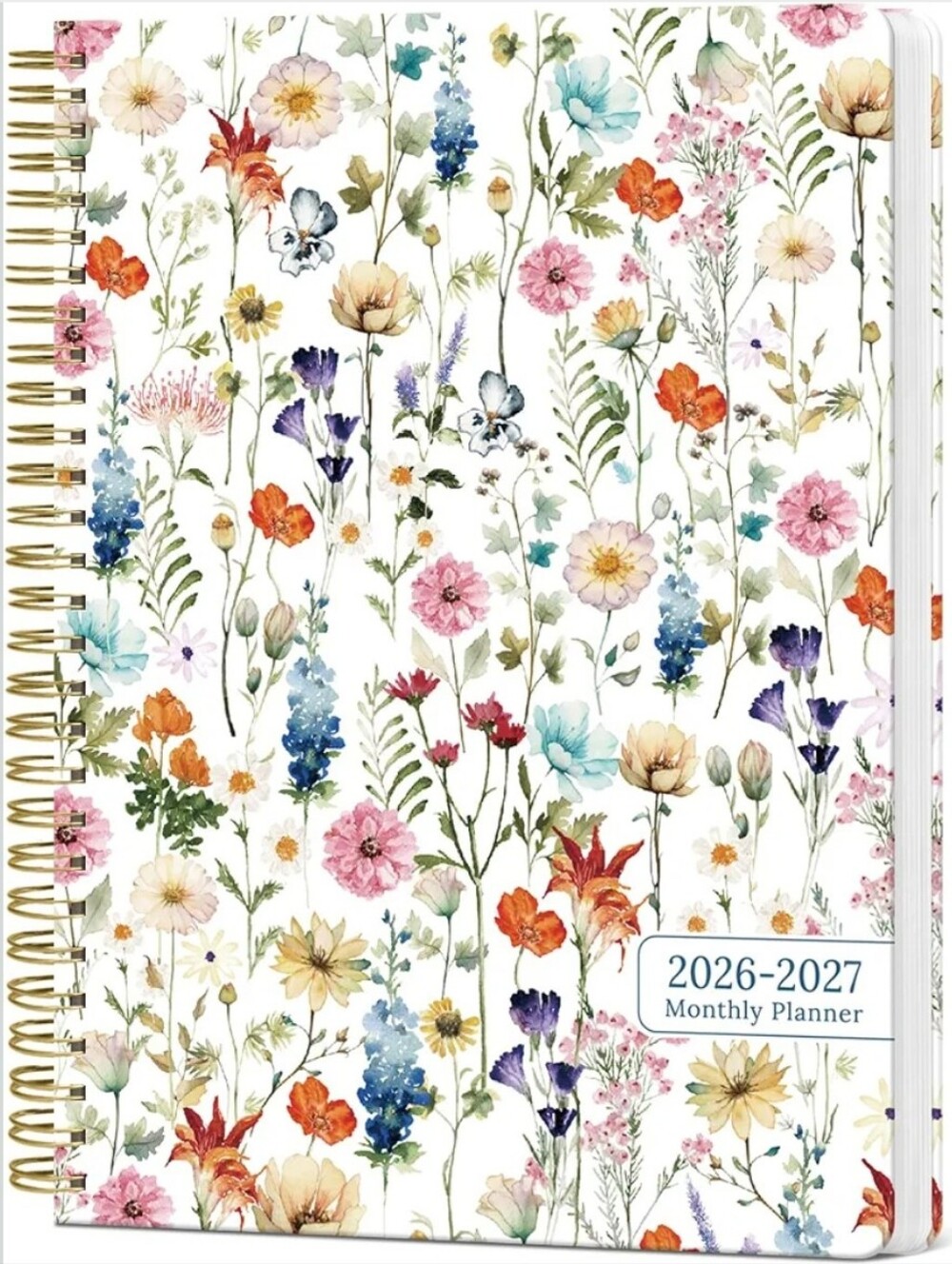 Monthly Planner 2026-2027, 18-Month Aesthetic Calendar, Jul 2026-Dec 2027